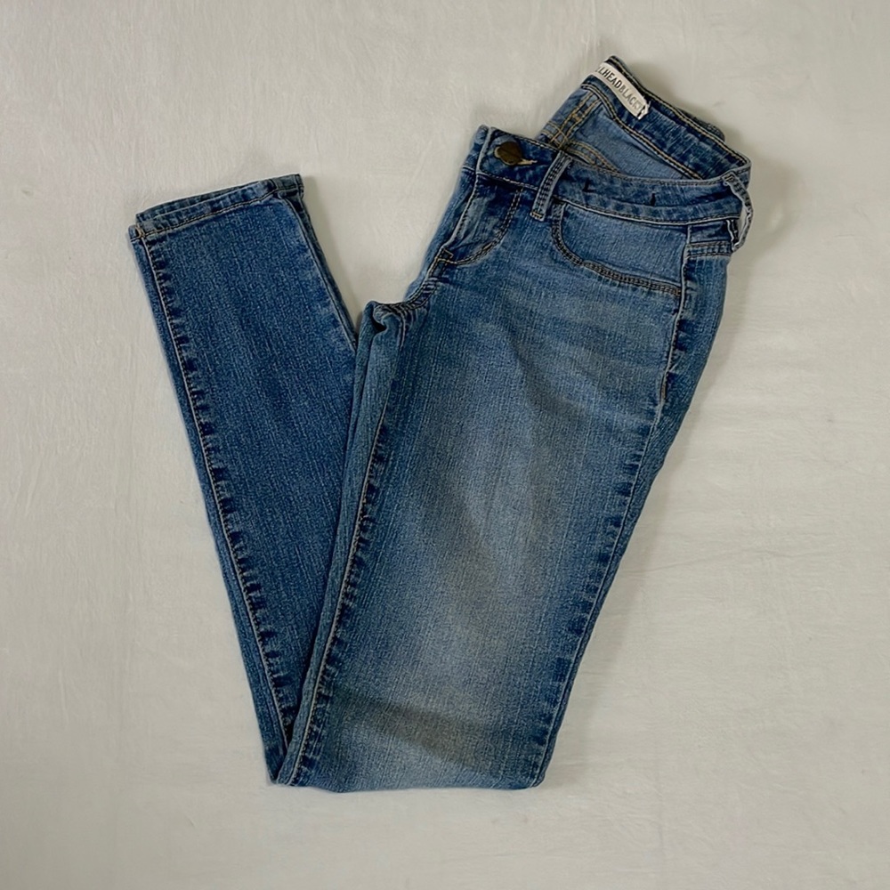 Bullhead Blue Skinny Jeans
